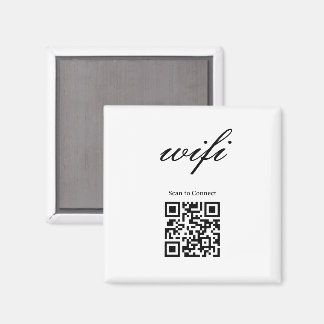 Magneet | Modern Wifi Qr Code
