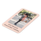 Magneet om de datum te onthouden met gepersonalise (Linkerzijde)