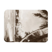 Magneet Roze Paleis Waikiki Beach WWII R&R (Horizontaal)