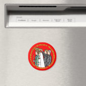 Magneet: Russisch-orthodoxe bruiloft Magneet (Insitu (Vaatwasser))