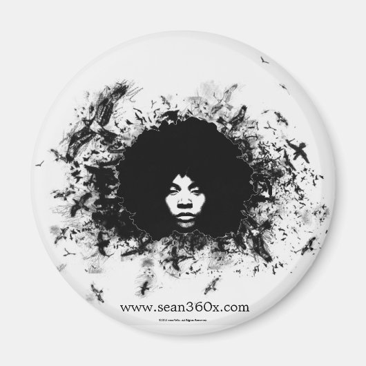 Magneet sean360x Vogels (Voorkant)