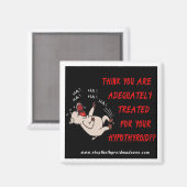 MAGNEET - Stop de schildklierwaanzin (Voorkant / Achterkant)