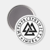 magneet Tri-driehoek Rune Shield (Voorkant / Achterkant)