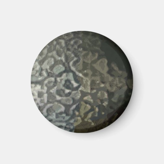 magneet van geborsteld metaal (Voorkant)