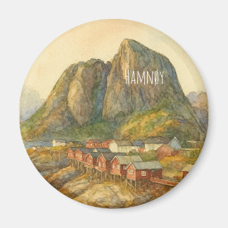 Magneet van Hamnøy, Lofoten, Noorwegen