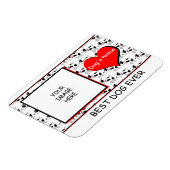 Magneet van het Huisdier van de Hond van (Linkerzijde)