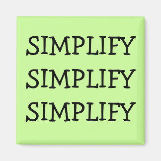 MAGNEET VEREENVOUDIGEN