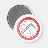 magneet voor anesthesioloog (Voorkant / Achterkant)
