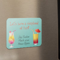 Magneet voor cruise hut drankjes cocktails