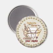 magneet voor kinderverpleegkundigen (Voorkant / Achterkant)