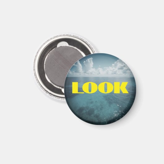 magneet voor zee (Voorkant / Achterkant)