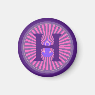 Magneet - Yoga Zen - Gepersonaliseerd - Initiaal t