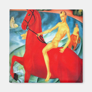 Magneet: "Zwemelen van de Rode Paard" Magneet
