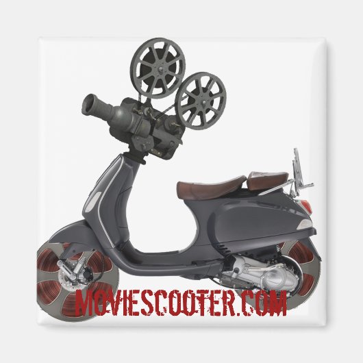 Magneetscooter Magneet (Voorkant)