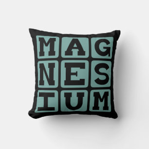 Magnesium, chemisch element kussen
