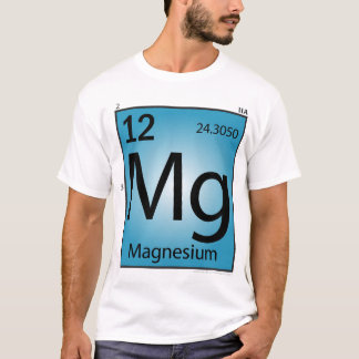 Magnesium (Mg) Element T-Shirt - Alleen voor