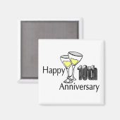 Magnet - 10e anniversaire de Mariage (Recto/Verso)