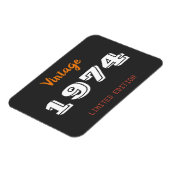 Magnet 1974 vintage - 52e anniversaire Limited Edi (Côté Gauche)