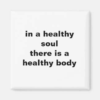 Magnet 1 gezond 1 magneet