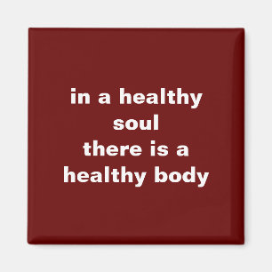 Magnet 1 gezond 2 magneet