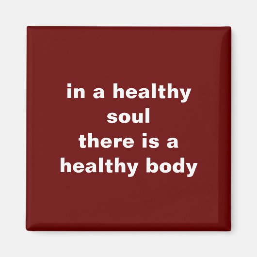 Magnet 1 gezond 2 magneet (Voorkant)