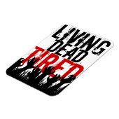 Magnet 3 x 4 pouces vivant mort (Côté Gauche)