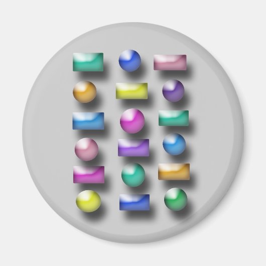 Magnet - 3D-vormen Magneet (Voorkant)