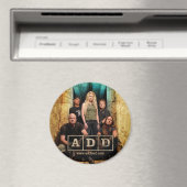 Magnet A.D.D. - Round (In Situ (Lave-vaisselle))