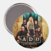 Magnet A.D.D. - Round (Recto/Verso)
