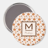 Magnet à motif de citrouille mignon (Recto/Verso)
