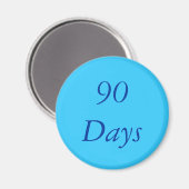 Magnet à puce de 90 jours (Recto/Verso)