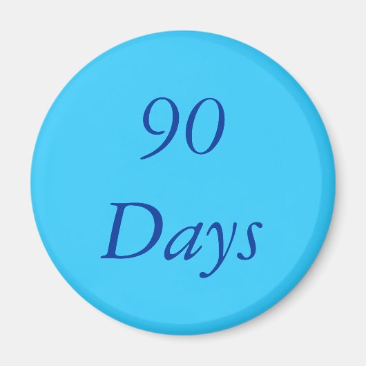 Magnet à puce de 90 jours (Devant)