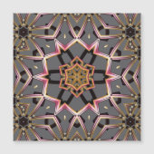 Magnet à Rosette Dorée (Devant)