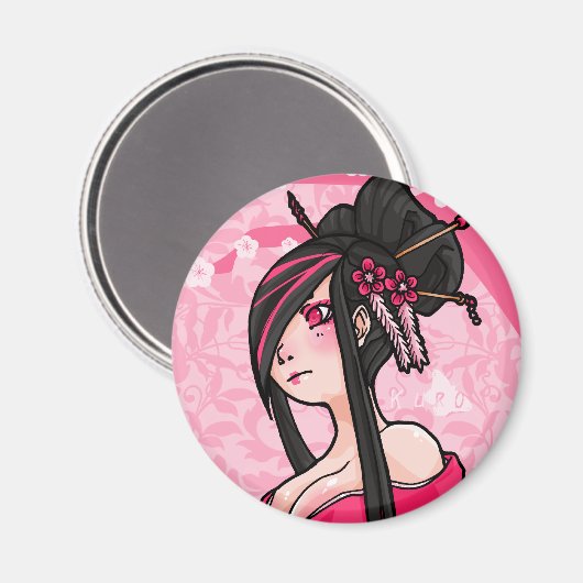 Magnet actuel Sakura (Recto/Verso)