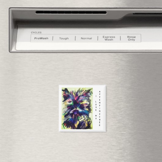 Magnet Affenpinscher (In Situ (Lave-vaisselle))