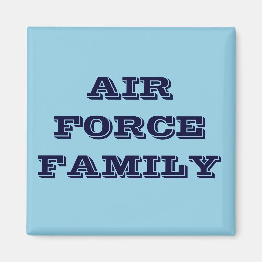 Magnet Air Force Family Magneet (Voorkant)