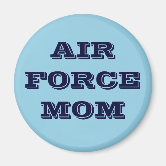 Magnet Air Force mama Magneet (Voorkant)