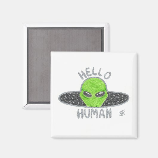 Magnet Alien (Recto/Verso)