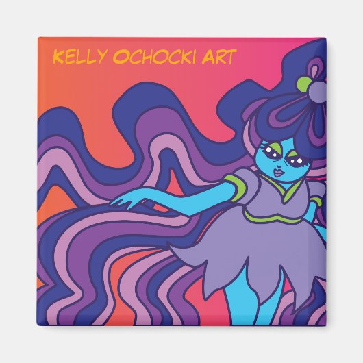 Magnet Alien KO (Devant)