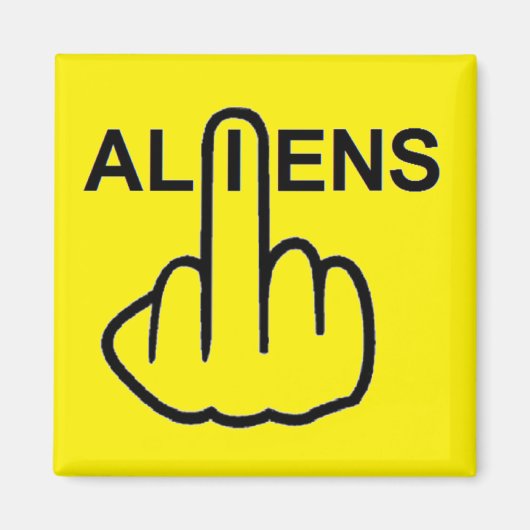 Magnet Aliens Flip Magneet (Voorkant)