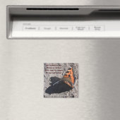 Magnet alle Butterflies Rest Poem door Ladee Basse Magneet (Insitu (Vaatwasser))