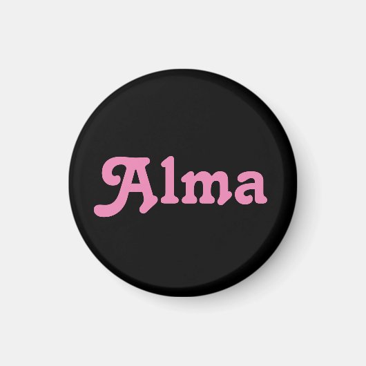 Magnet Alma Magneet (Voorkant)