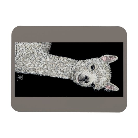 Magnet Alpaca (Horizontal)