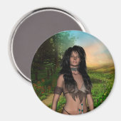 Magnet amérindien (Recto/Verso)