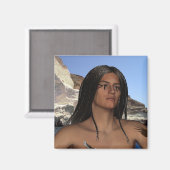 Magnet amérindien (Recto/Verso)