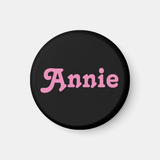 Magnet Annie Magneet (Voorkant)