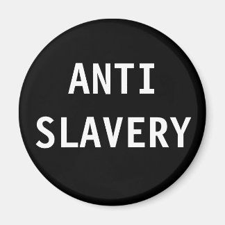 Magnet Anti Slavery Black Magneet