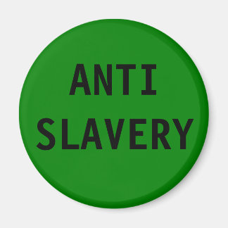 Magnet Anti Slavery Green Magneet