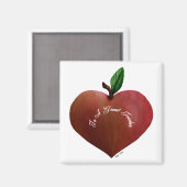 Magnet Apple de l'enseignant (Recto/Verso)