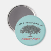 Magnet - Arbre généalogique (Recto/Verso)